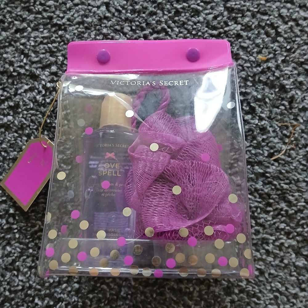 Victoria's Secret Love Spell Set with Pink and Purple